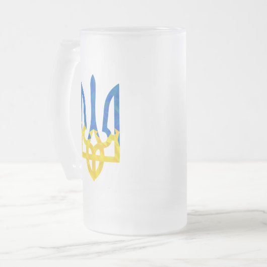 Chope Givrée Trident ukrainien polygonal faible (Devant gauche)