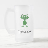 Chope Givrée Triple oeil vert yeux triple (Gauche)