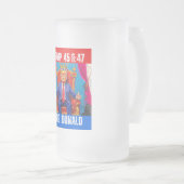 CHOPE GIVRÉE TRUMP 45 & 47 - KING DONALD (Devant droit)