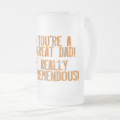 Chope Givrée Trump drôle de Fête des pères (Devant droit)