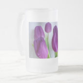 Chope Givrée Tulipes pourpres (Devant gauche)