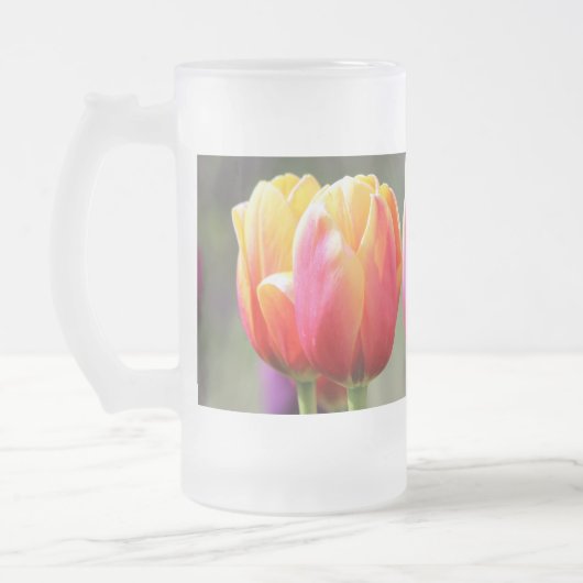 Chope Givrée Tulipes tombées flammes (Gauche)