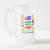 Chope Givrée Un animal drôle dit Humour de chèvre (Gauche)