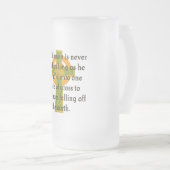 Chope Givrée Un Irlandais N'A Jamais Étouffé - Citation Irlanda (Devant droit)