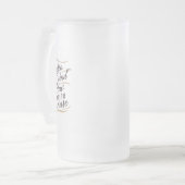 Chope Givrée Un magnifique morceau d'art de mots avec un harmon (Devant gauche)