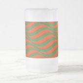 Chope Givrée Vagues rouges et vertes (Centre)