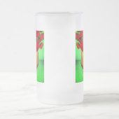 Chope Givrée Van Gogh Black Kitten Fleurs rouges (Centre)