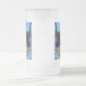 Chope Givrée Van Gogh Style Chat avec tournesol (Centre)