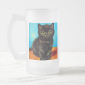 Chope Givrée Van Gogh Style Pouting Kitten (Gauche)