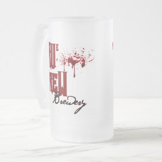 Chope Givrée Véritable brasserie de BREW (Devant gauche)