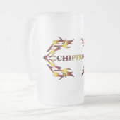 Chope Givrée Verre à bière ChipFroce (Devant gauche)