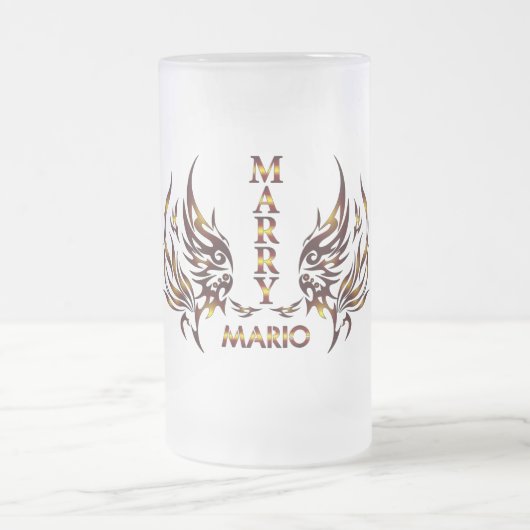 Chope Givrée Verre à bière Marry (Centre)