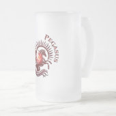 Chope Givrée Verre à bière Red Pegasus2 (Devant droit)