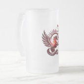 Chope Givrée Verre à bière Red Pegasus2 (Devant gauche)