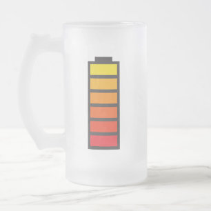 Chope Givrée Verre de bière à charge d'énergie