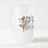 Chope Givrée Verre de bière Amour Or (Devant gauche)