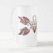 Chope Givrée Verre de bière Bell (Devant gauche)