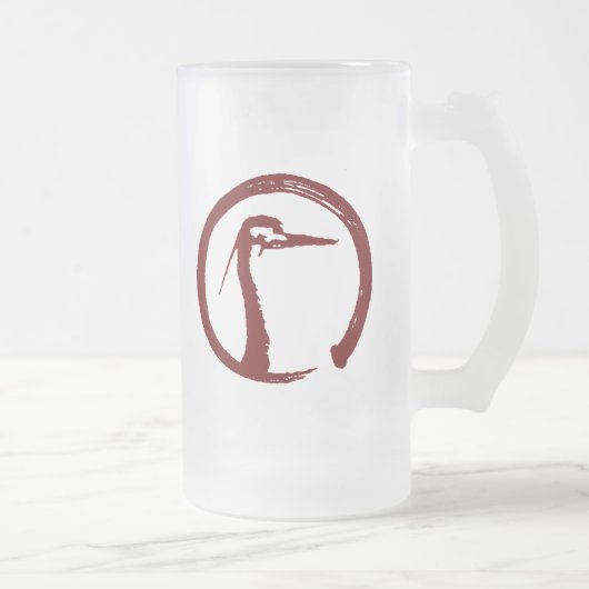 Chope Givrée Verre de bière de Budokai de liège (Droit)