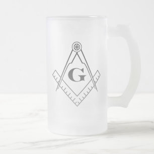 Chope Givrée Verre de bière de carré et de boussole