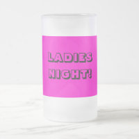 VERRE DE BIÈRE DE DAMES. CADEAU PARFAIT !