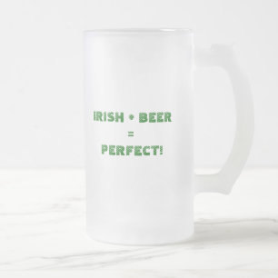 Chope Givrée Verre de bière irlandais