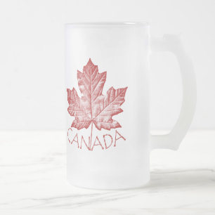 Chope Givrée Verre de bière souvenir Canada Cool Coupes de verr
