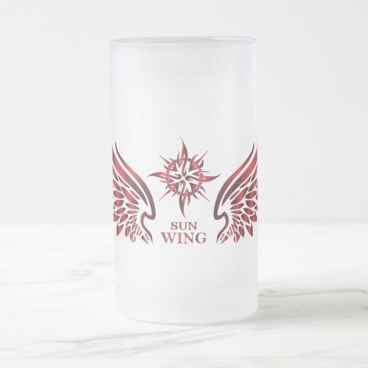 Chope Givrée Verre de bière SunWing (Centre)