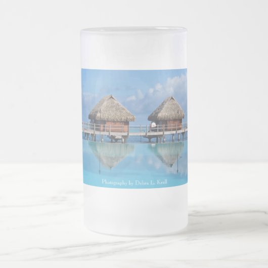 Chope Givrée Verre givré de miroir de Moorea (Centre)