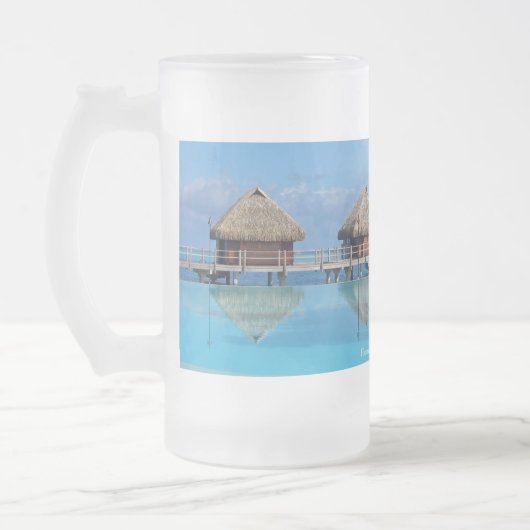 Chope Givrée Verre givré de miroir de Moorea (Gauche)