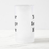 Chope Givrée Verre givré Tankard de modèle vide fait sur (Centre)