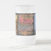 Chope Givrée Verre grand de zodiaque de Capricorne de (Centre)