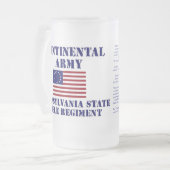 Chope Givrée Verre révolutionnaire de régiment de la (Devant gauche)