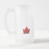 Chope Givrée Verres de souvenir de feuille d'érable du Canada (Gauche)