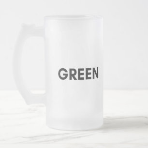 Chope Givrée vert