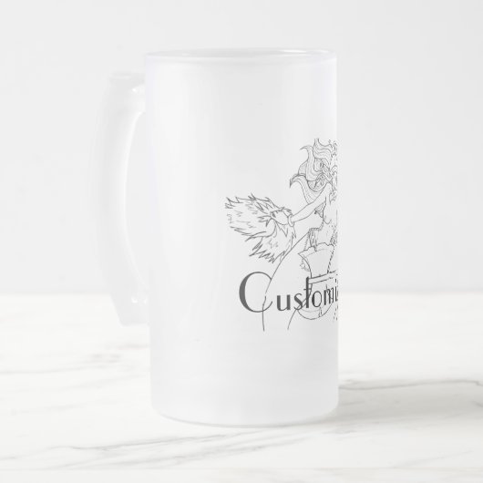 Chope Givrée Viking Mermaid Warrior Thunder_Cove (Devant gauche)