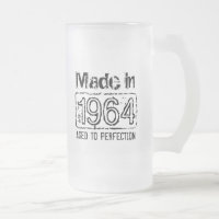 Vintage Fabriqué en 1964 Agé à la perfection bière