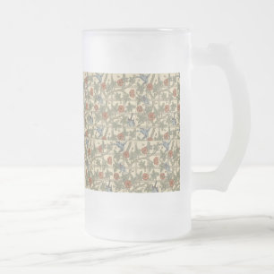 Chope Givrée Vintage Floral vert rose William Morris Trellis