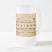 Chope Givrée Vintage N'importe quel anniversaire (Devant droit)