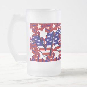 Chope Givrée Votez avec Stars and Stripes -