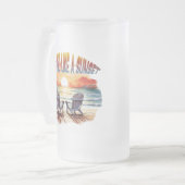 Chope Givrée Vous Aimez Un Coucher De Soleil Beau (Devant gauche)