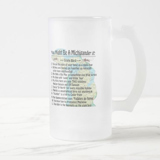 Chope Givrée Vous Pourriez Être Un Michigander Si : (Droit)
