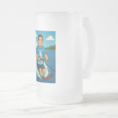 Chope Givrée Waterskier with a racquetball shirt (Devant droit)