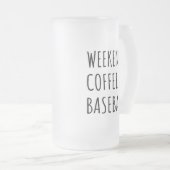 Chope Givrée Week-ends, Café Et Baseball I (Devant droit)