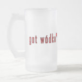 Chope Givrée wodka ? (Gauche)