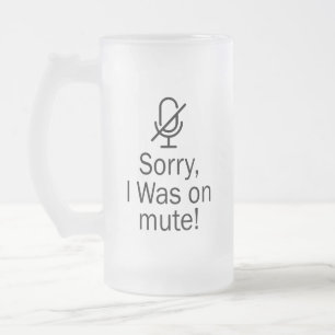 Chope Givrée Zoom/Equipes Désolé d'avoir été sur un appel vidéo