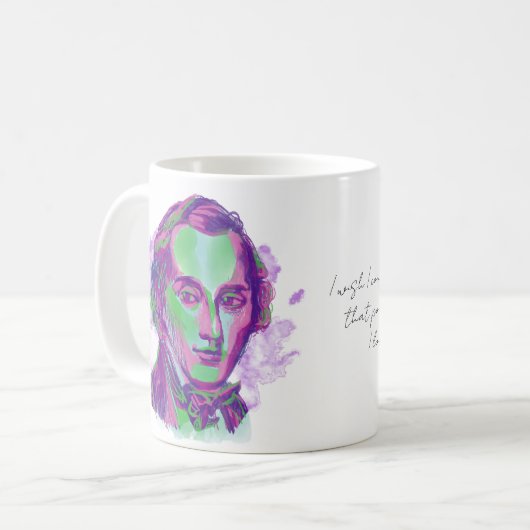 Chopin Aurora Portrait Mug (Devant gauche)