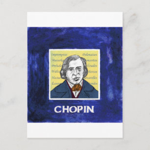 Chopin Briefkaart