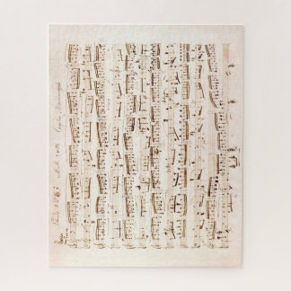 Chopin Classical Music Score Puzzle Legpuzzel