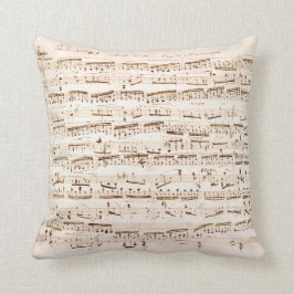 Chopin Music Pillow Kussen