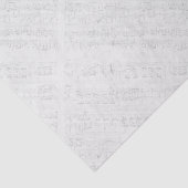 Chopin Piano Polonaise Manuscript Tissuepapier (Detail)